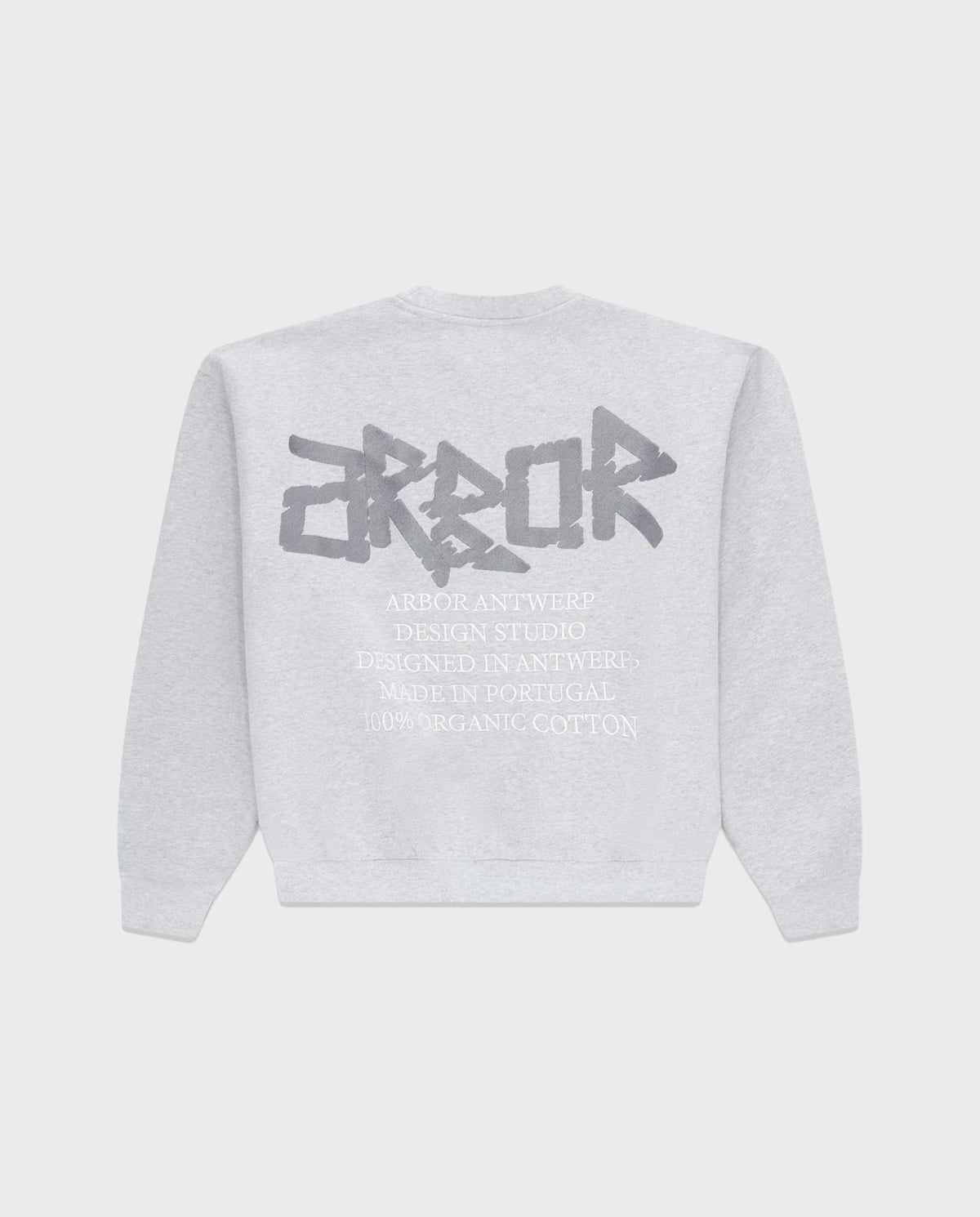 Arbor Antwerp Silver Metallic Crewneck