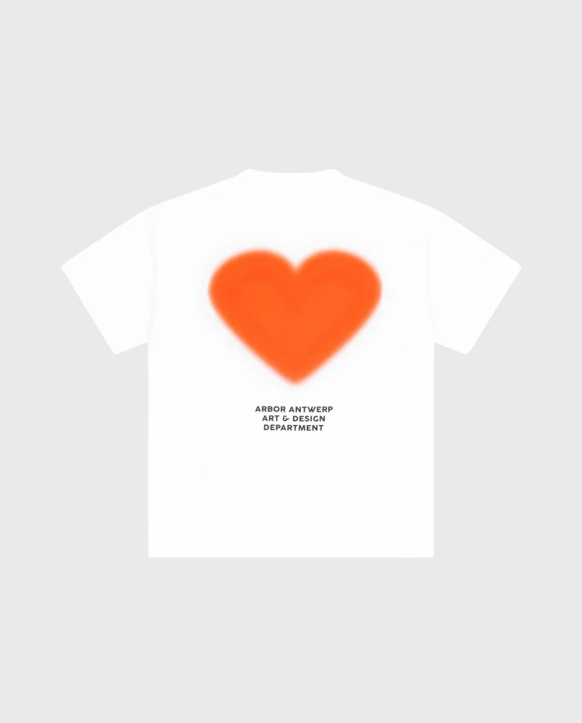 Arbor Antwerp Orange Faded Heart T-Shirt | Noble