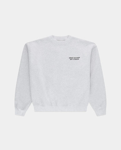 Arbor Antwerp Orange Faded Heart Crewneck