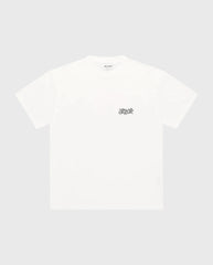 Orange Poppy T-Shirt White