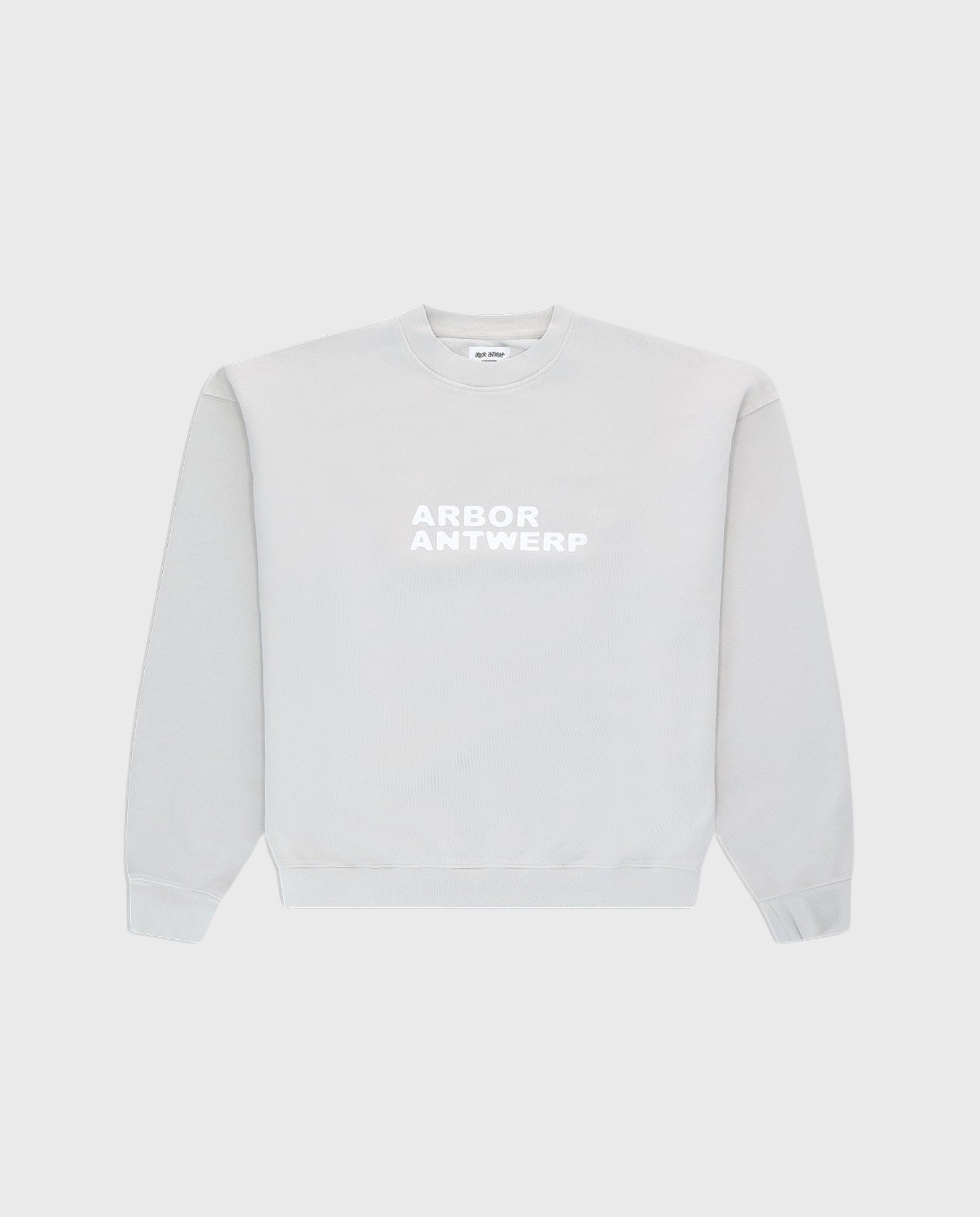 Puff Logo Crewneck Off White