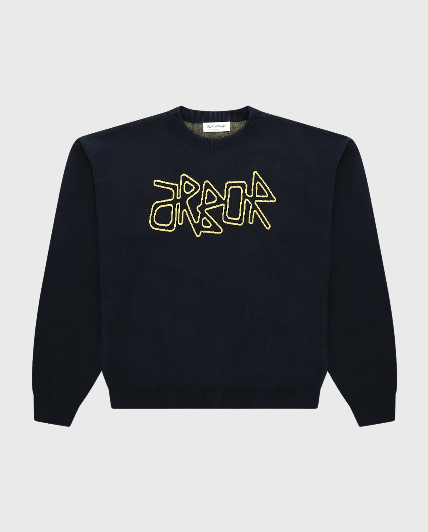 Arbor Antwerp Yellow Knit Navy
