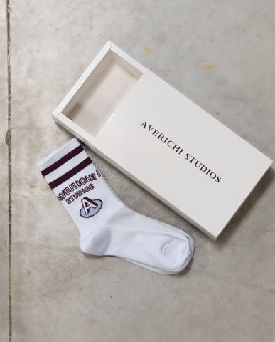 Hype Temple Socks White