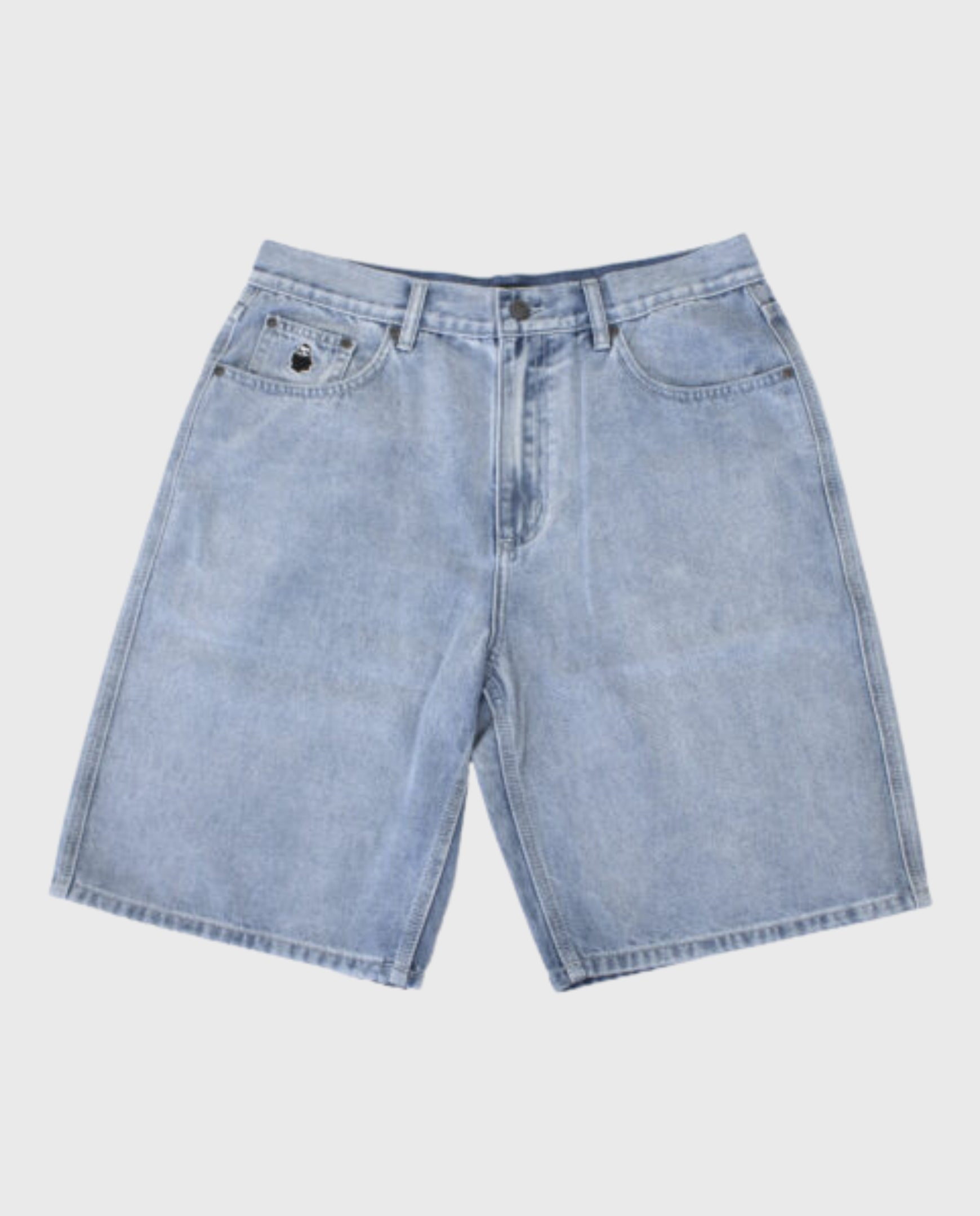 nnsns Bigfoot Short Light Stone Washed Denim