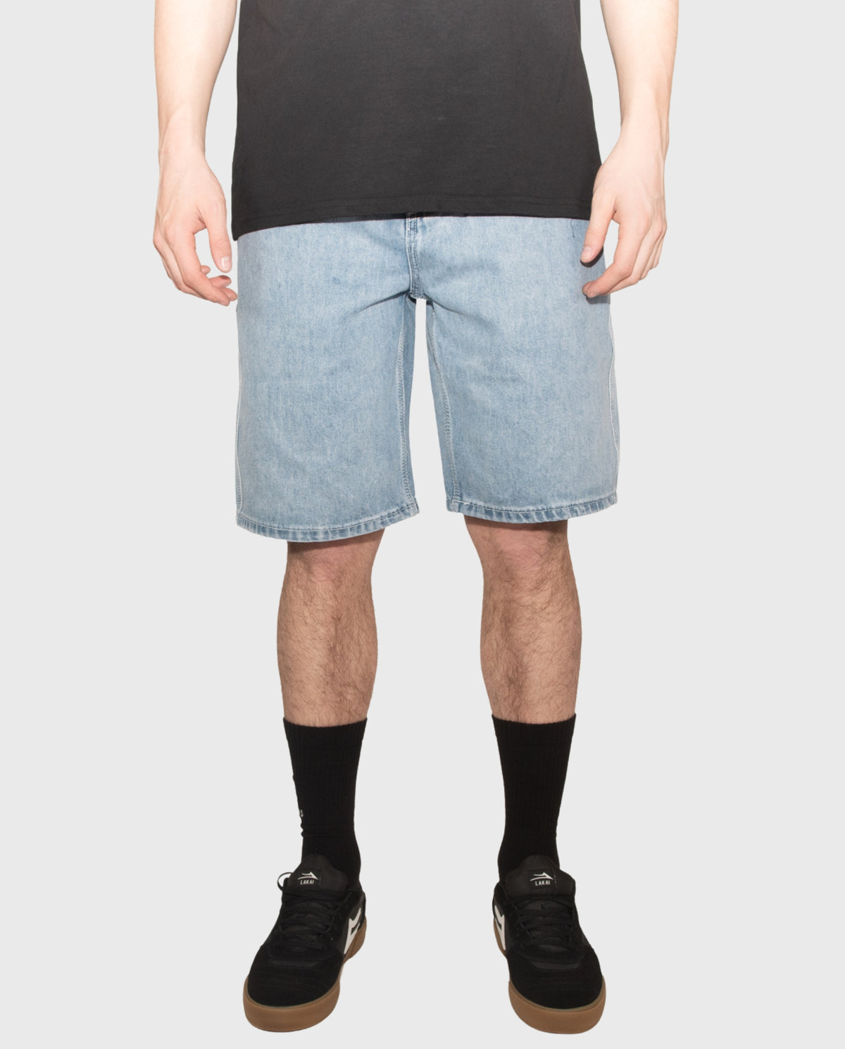 Bigfoot Short Light Stone Washed Denim