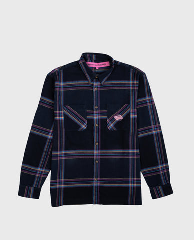 Overshirt Check Navy