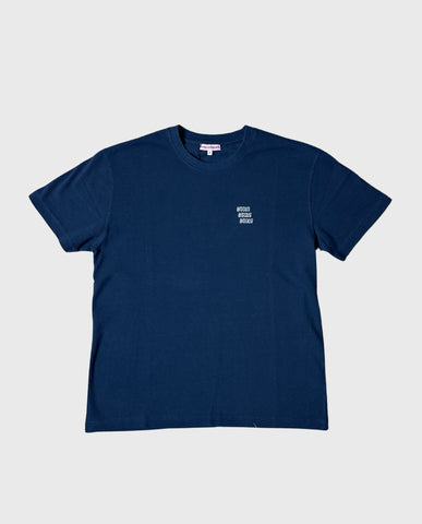 Piquet Basic T-Shirt Navy