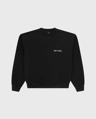 Arbor Antwerp Black Metallic Crewneck | Noble