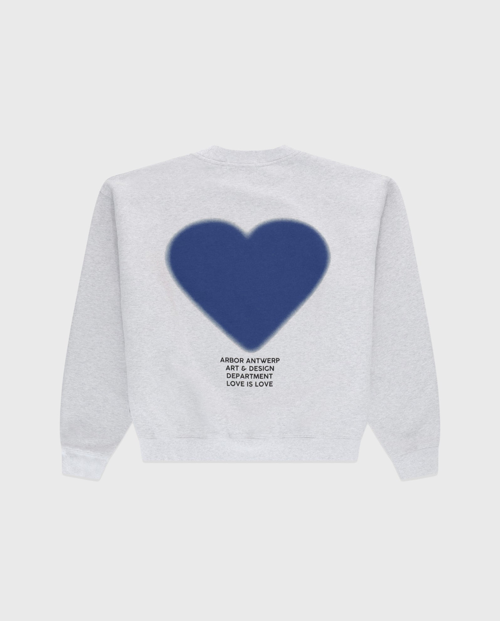 Arbor Antwerp Blue Faded Heart Crewneck | Noble