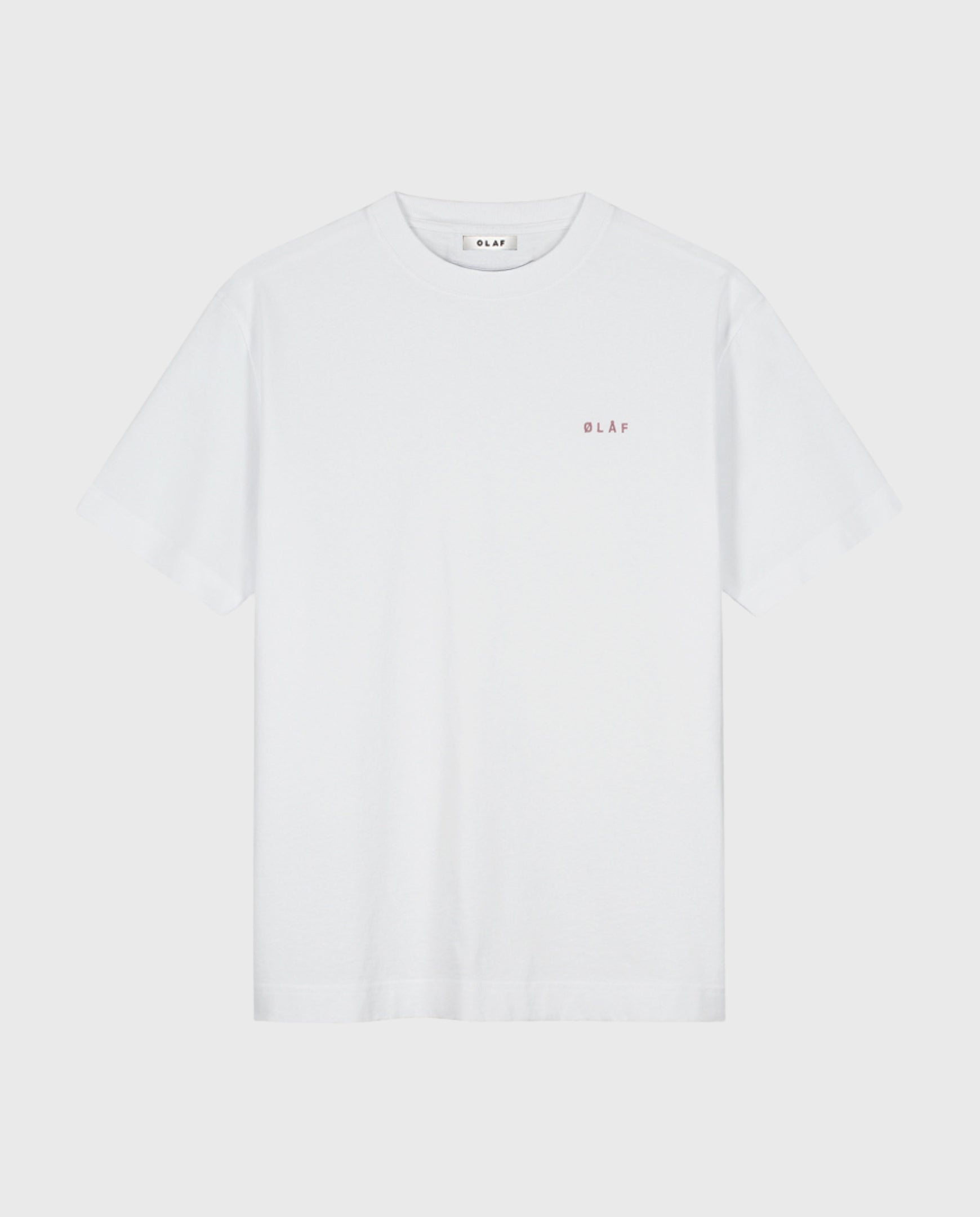 Brushstroke Graphic Boxy T-Shirt Optical White