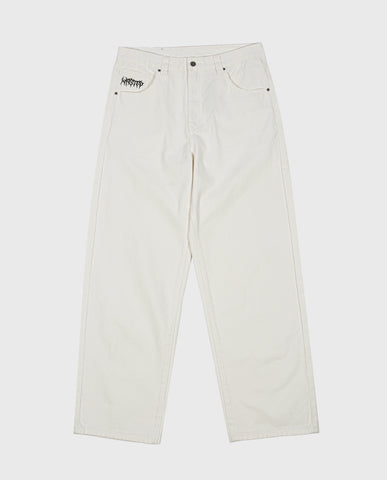 Wasted Paris Casper Pant Feeler - Off-white | Noble