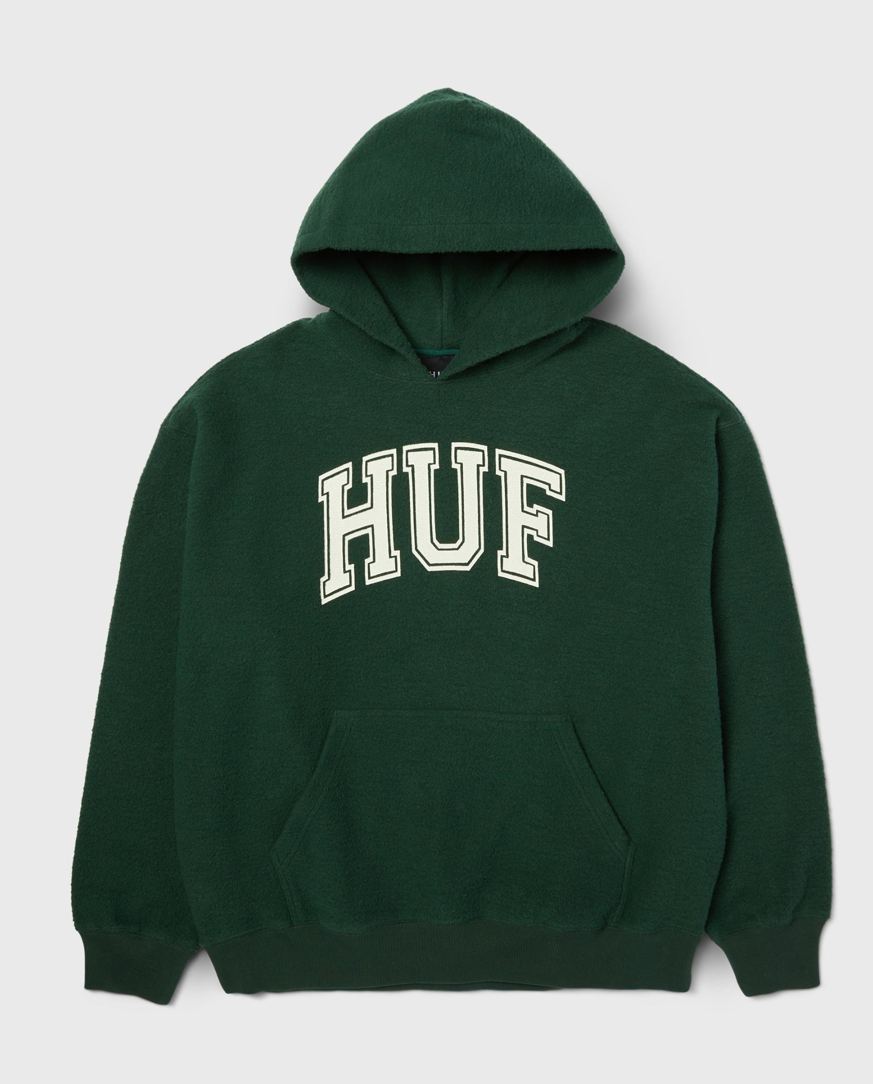 Cracked Arch Inside Out Hoodie Forest Green