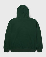 Cracked Arch Inside Out Hoodie Forest Green