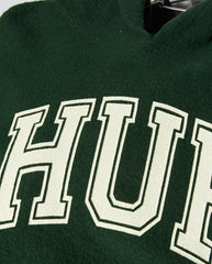 Cracked Arch Inside Out Hoodie Forest Green