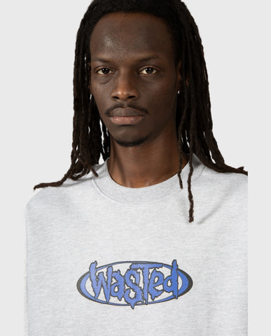 Wasted Paris Crew neck negative - ash grey | Noble