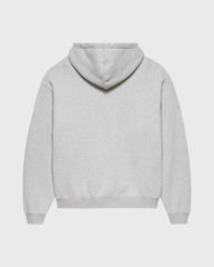 Chop Zip Hoodie Grey Melange