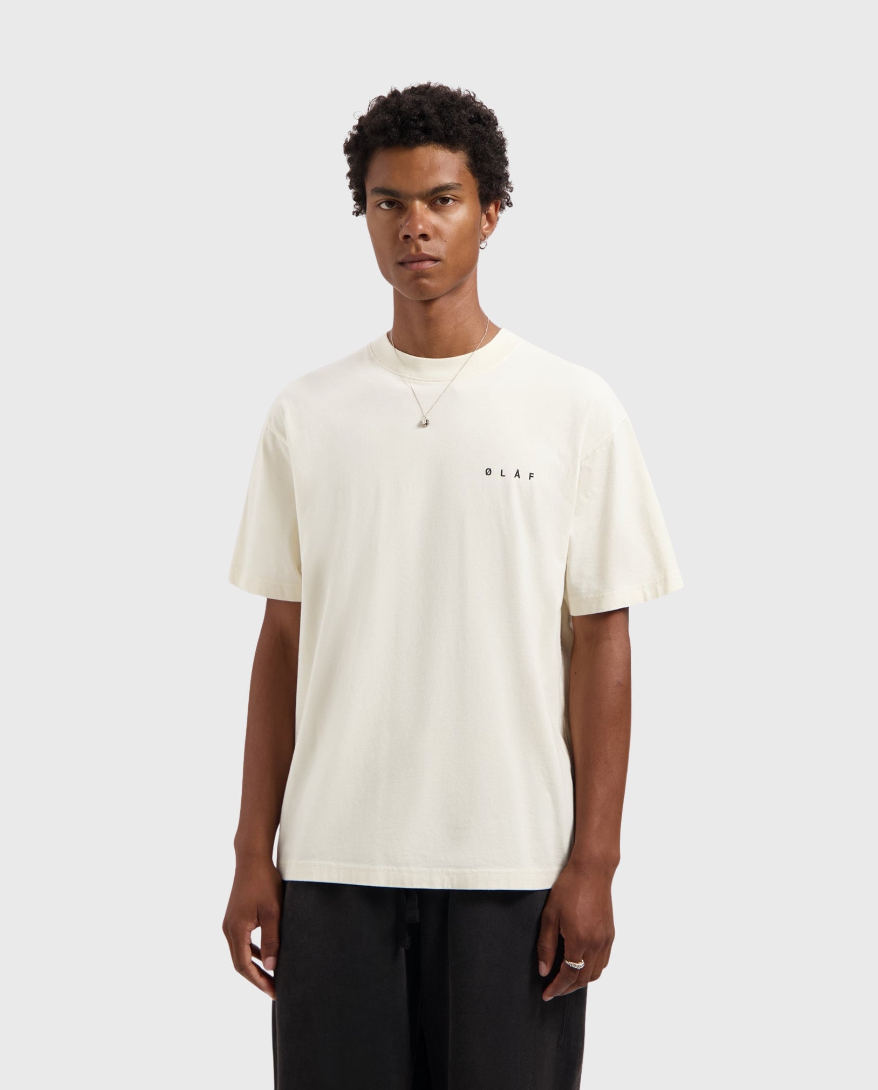 Crafted Face T-Shirt Off-White