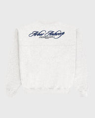 Cursive Crewneck Melange