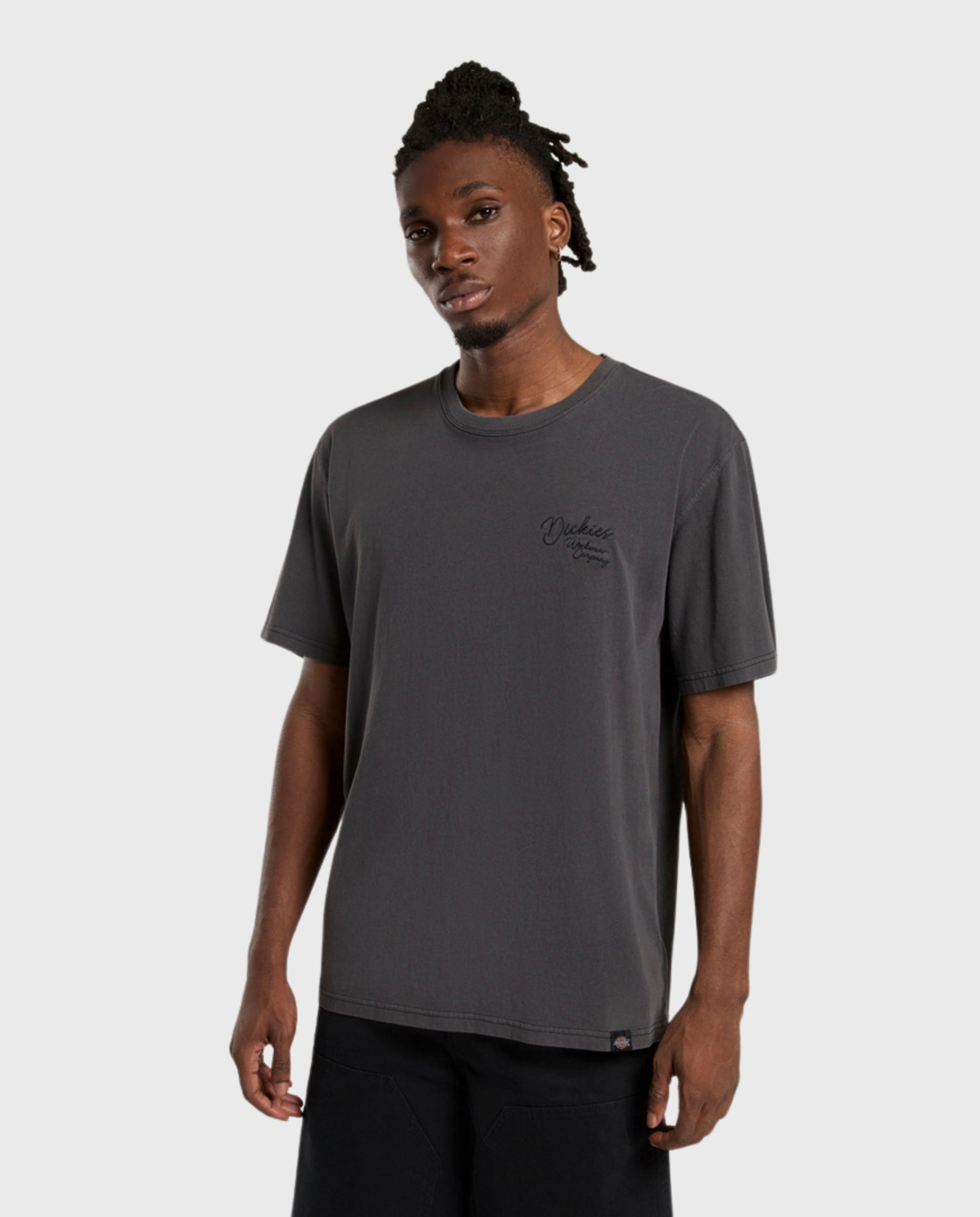 Dickies Rope Chest Logo T-Shirt Black