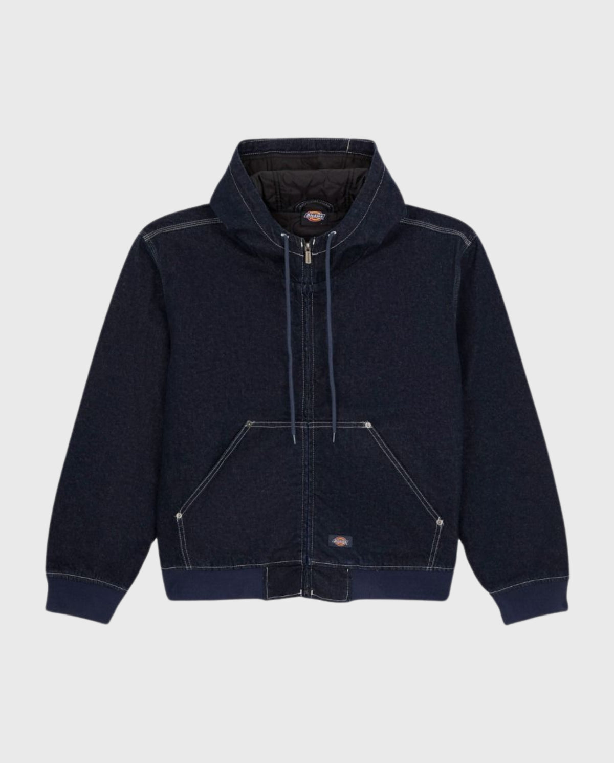 Dickies Hooded Denim Jacket Rinsed