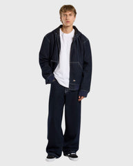 Dickies Hooded Denim Jacket Rinsed
