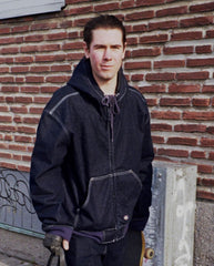Dickies Hooded Denim Jacket Rinsed