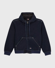 Dickies Hooded Denim Jacket Rinsed