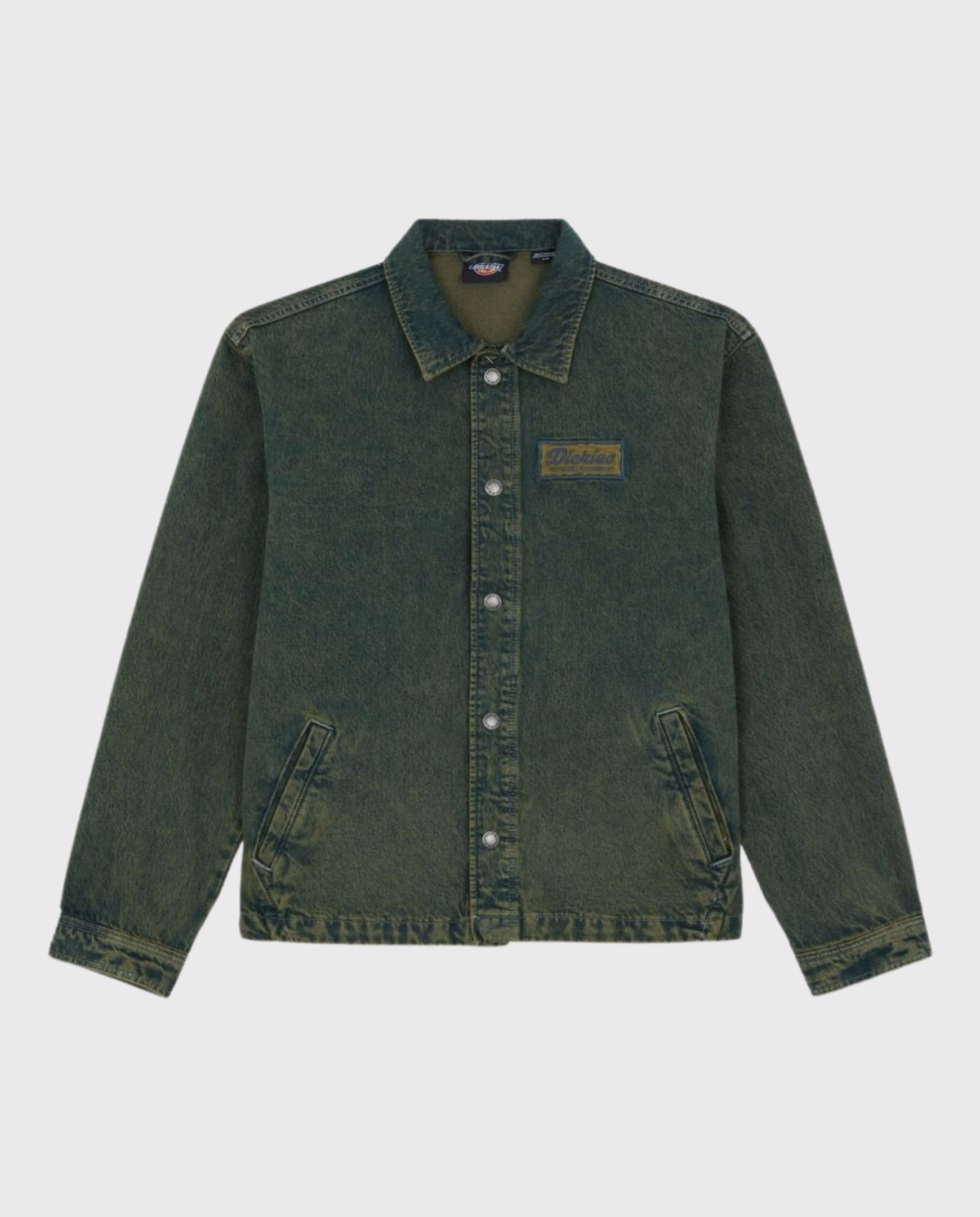 Dickies Lewistown Denim Jacket Green Tone Fade