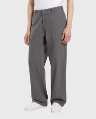 Lima Pinstripe Pant Charcoal