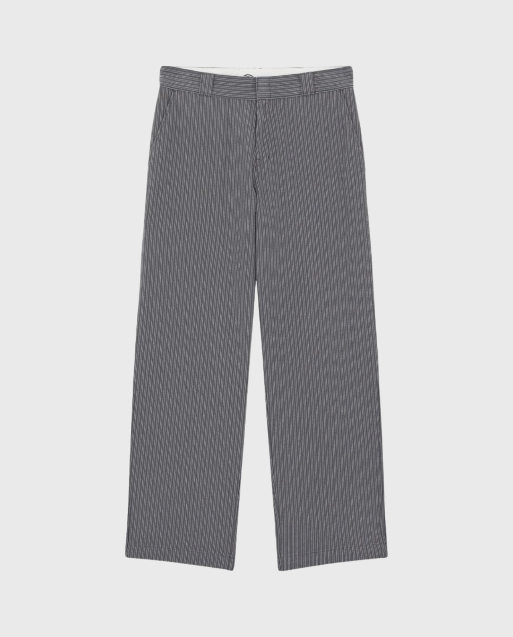 Lima Pinstripe Pant Charcoal
