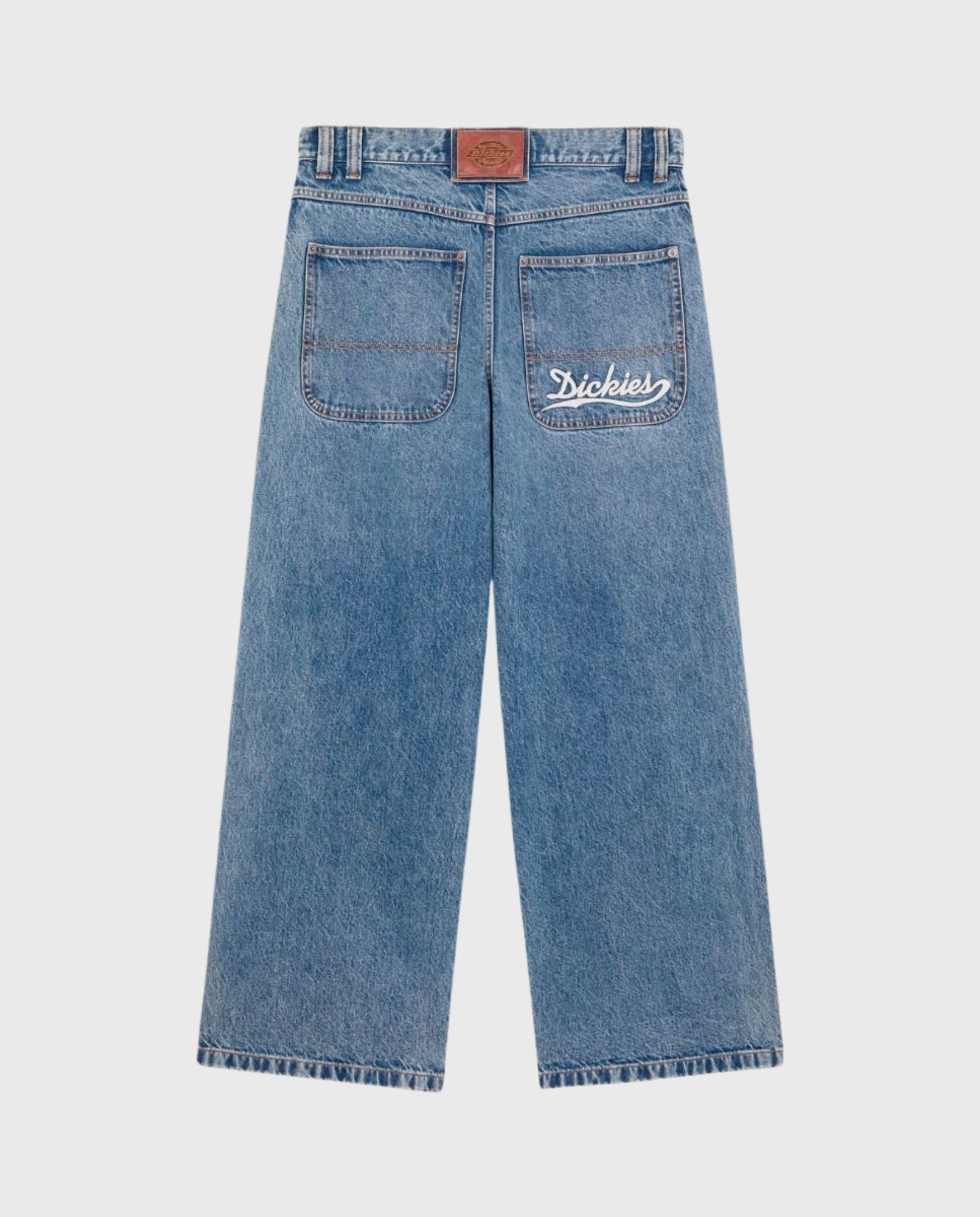 Loose Wave Denim Rinsed Fade