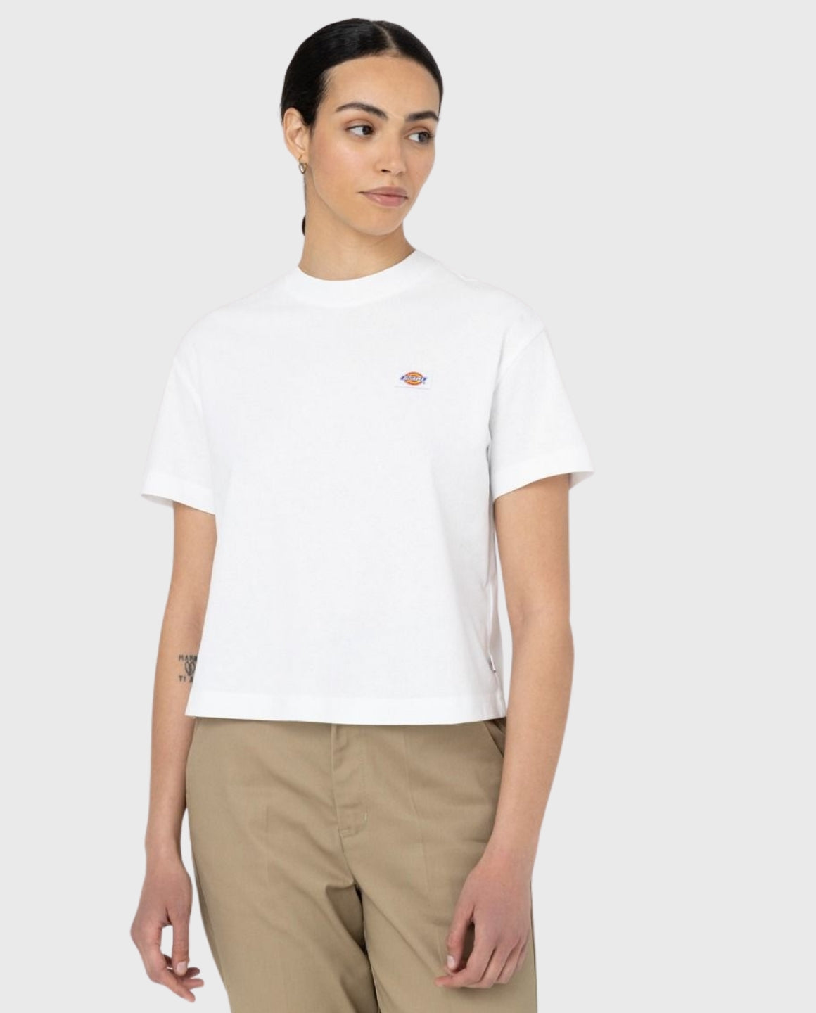 Dickies Oakport Boxy T-Shirt Wit | Noble