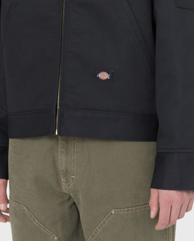 Dickies Lined Eisenhower Jacket Black | Noble