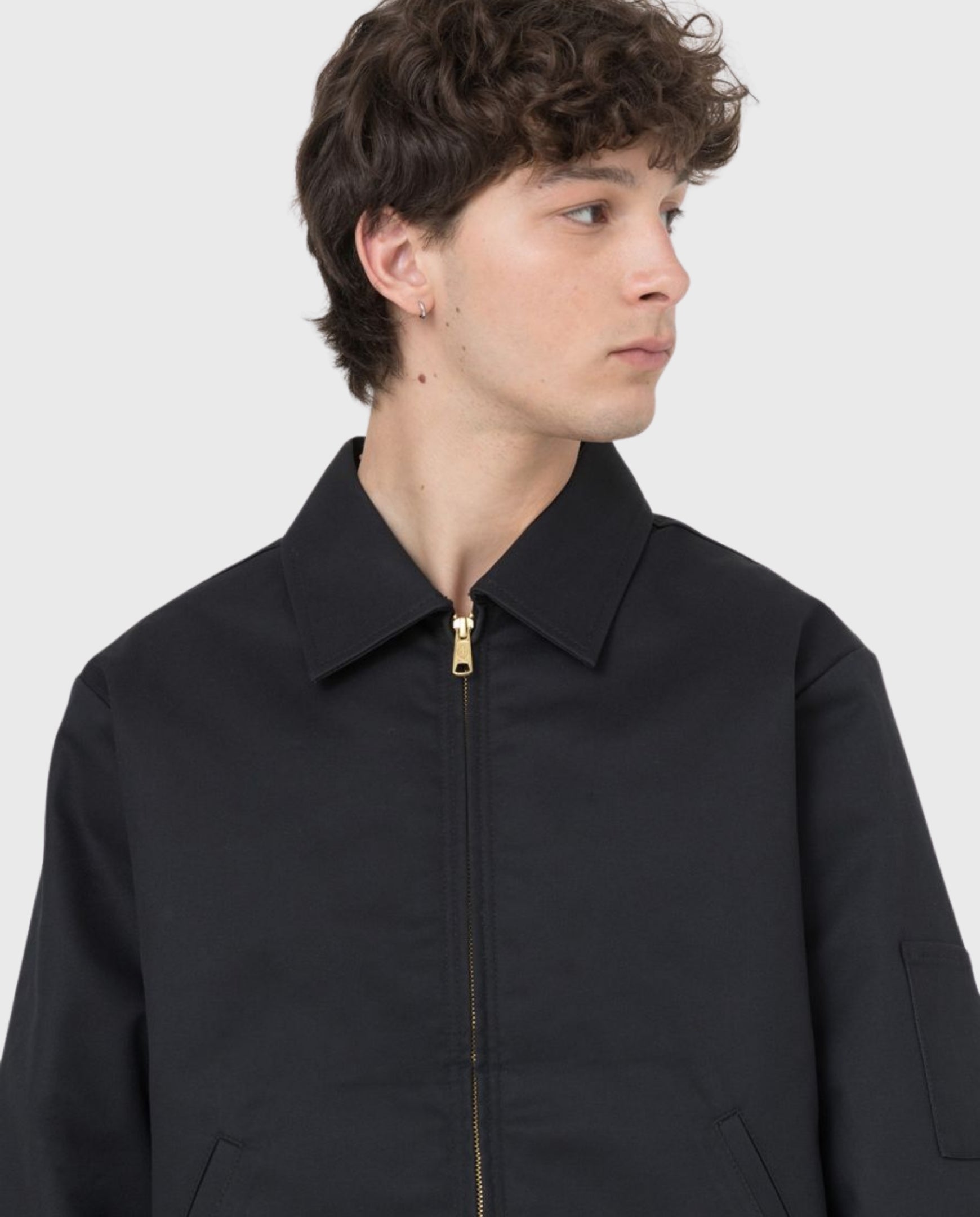 Dickies Lined Eisenhower Jacket Black | Noble