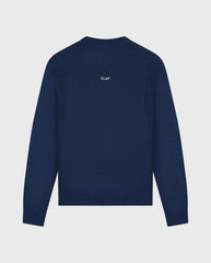 Essential Knitted Crewneck Navy