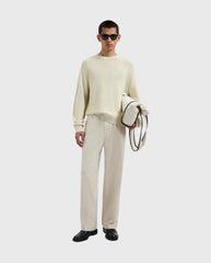 Essential Knitted Crewneck Offwhite