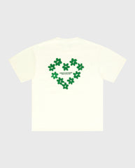 Faded Flower T-shirt Cream
