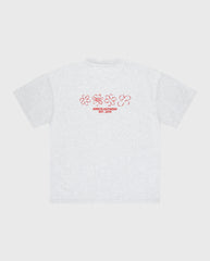 Flower Quartet T-shirt Red