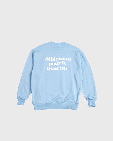 Goodies Sportive Athleisure Blue Crewneck | Noble