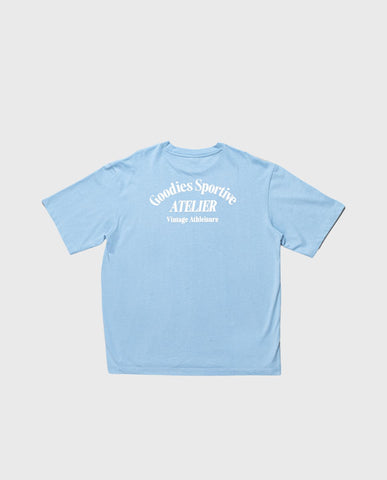 Goodies Sportive Baby Blue Tee | Noble