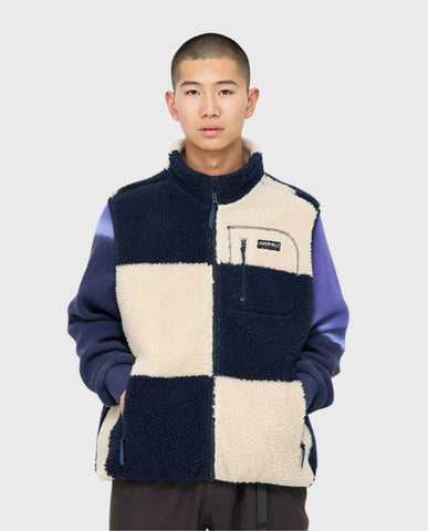 Gramicci Checkered Sherpa Vest