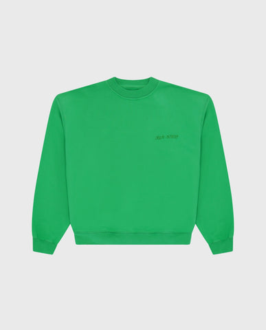 Arbor Antwerp Green Metalic Crewneck | Noble