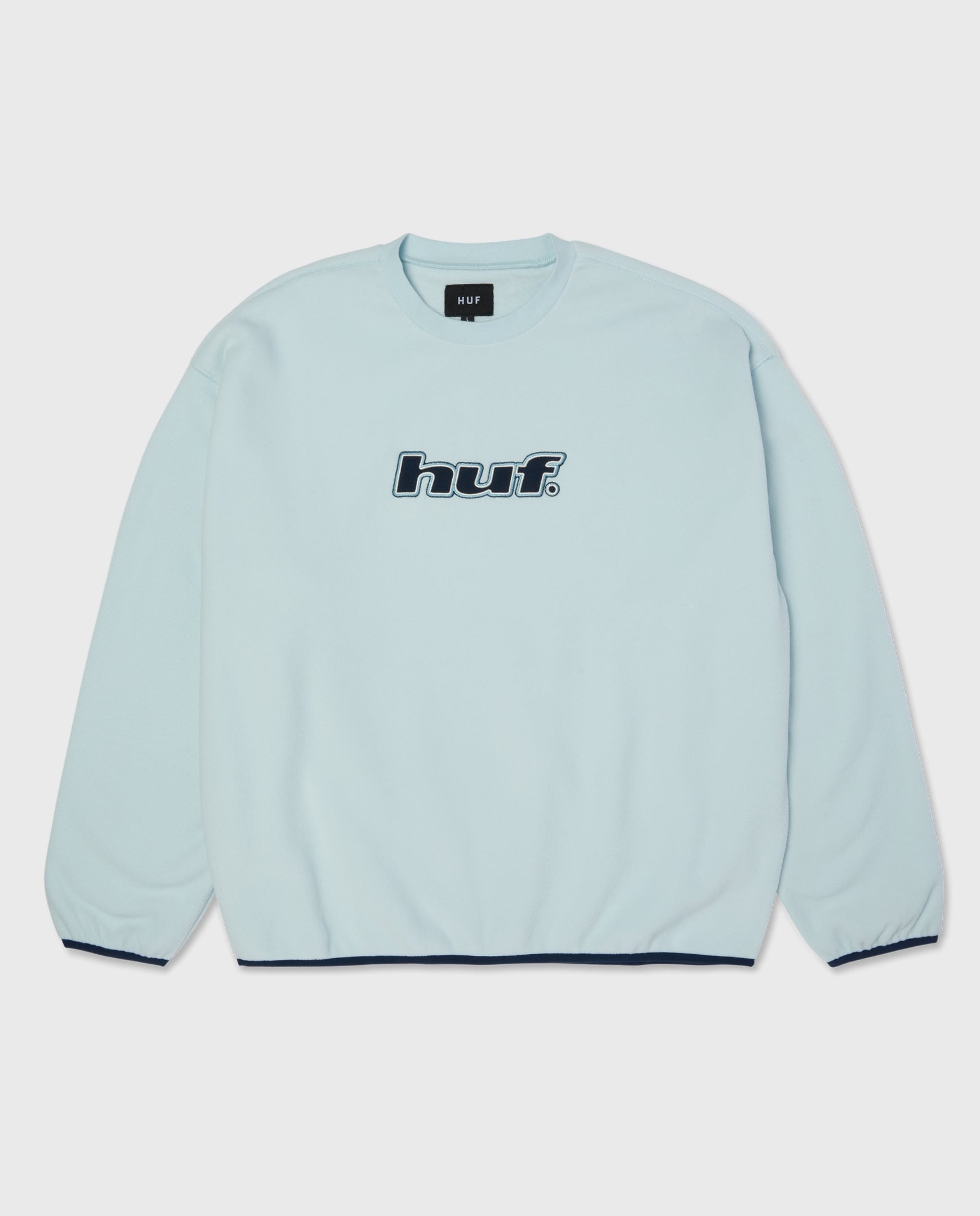 H Dot Polar Fleece Crewneck Sky
