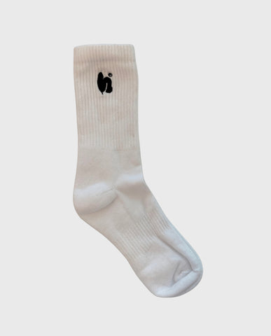 Hype Temple Socks White