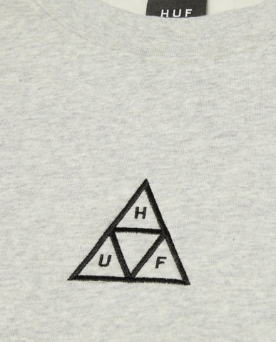 HUF HUF Set Triple Triangle Crewneck - Heather Grey | Noble