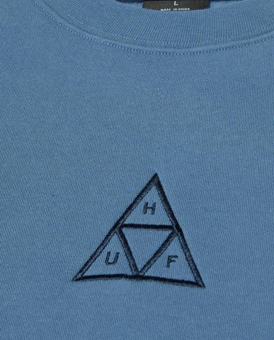 HUF HUF Set Triple Triangle Crewneck - Slate Blue | Noble