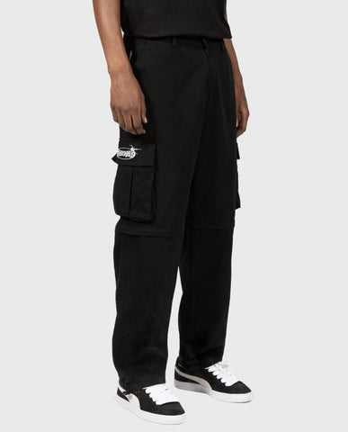 Wasted Paris Hunter Pant Boiler - Black | Noble