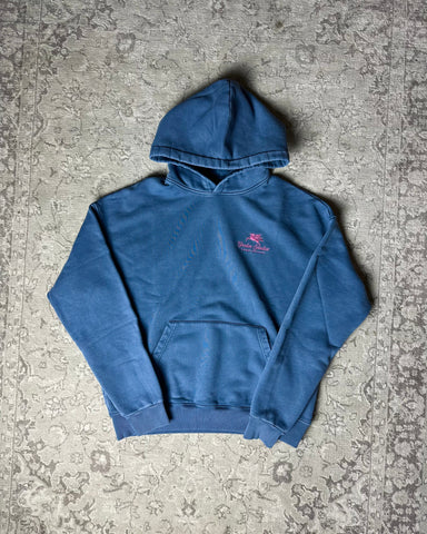 Washed Premium Blue Hoodie