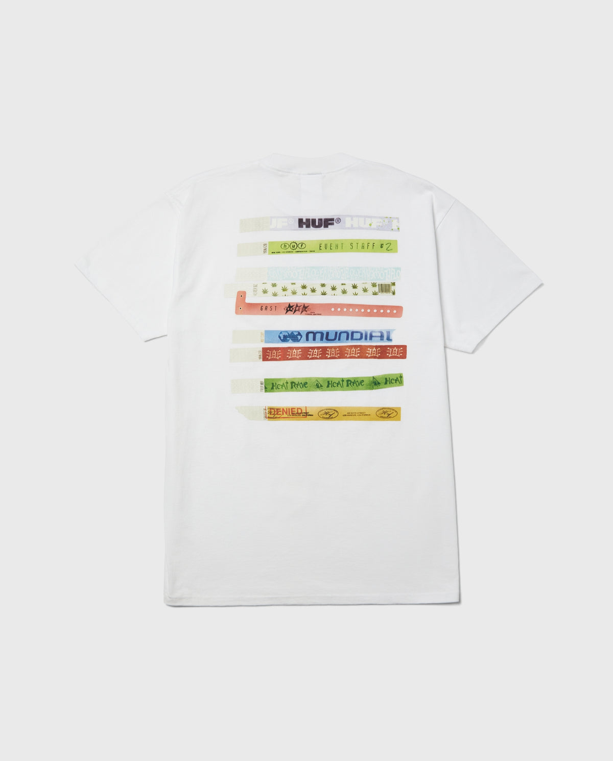 HUF Admission T-Shirt White
