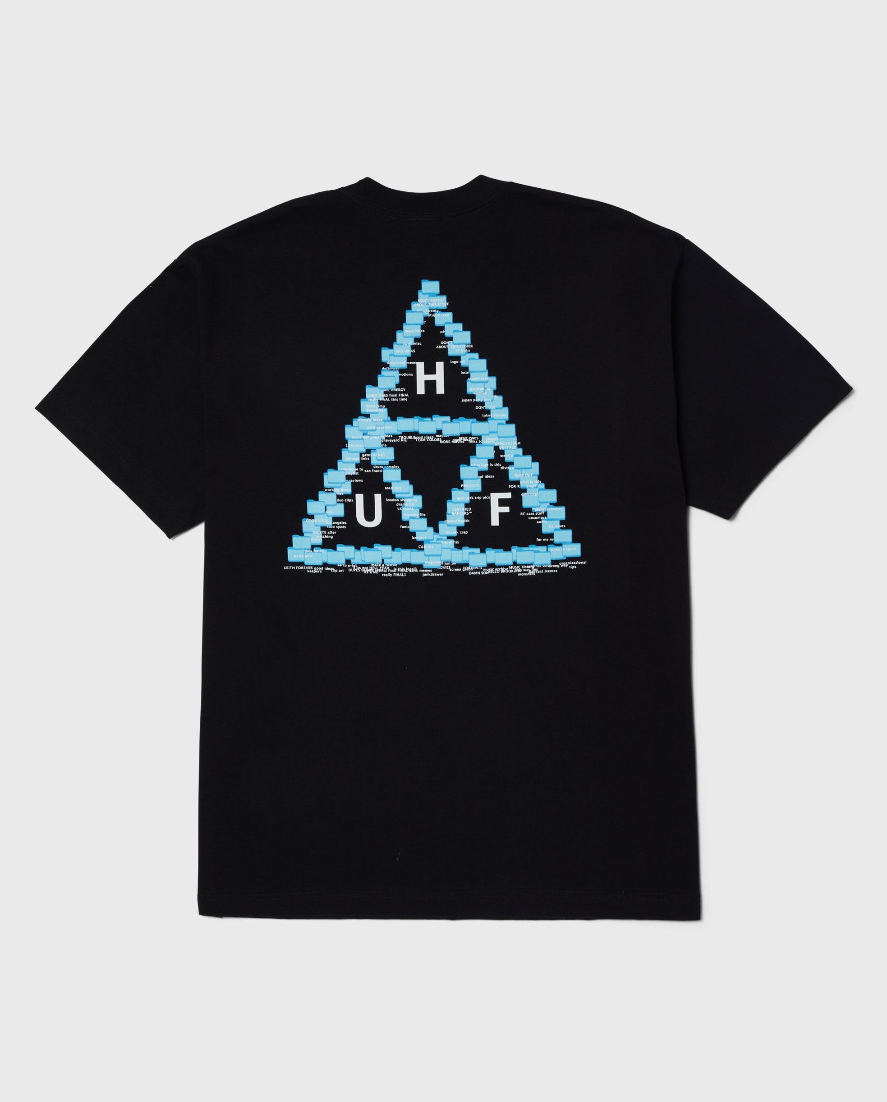 HUF Desktop T-Shirt Black